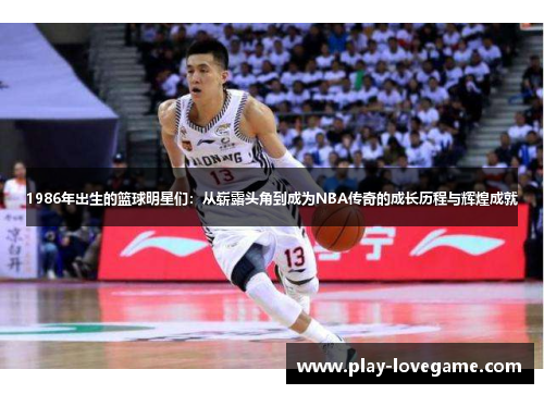 1986年出生的篮球明星们：从崭露头角到成为NBA传奇的成长历程与辉煌成就