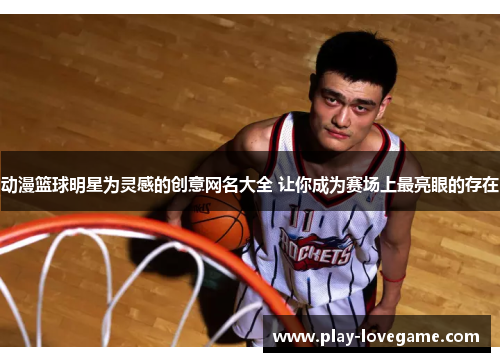 动漫篮球明星为灵感的创意网名大全 让你成为赛场上最亮眼的存在